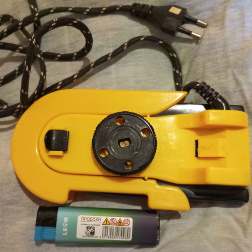 Small old iron used for collection
