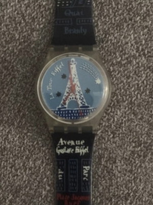 Swatch Titi Parisien GK276 vintage watch 1998, new
