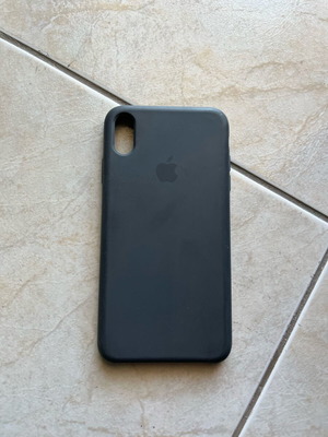 Apple iPhone XS Max Silicone Case like new, black