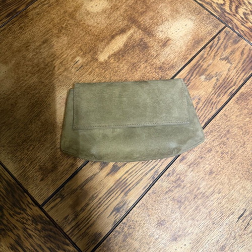 Petridis shoulder bag leather khaki like new without strap