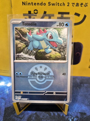 Pokemon Totodile Card 041/217 Ascended Heroes Friend Ball Reverse Holo new