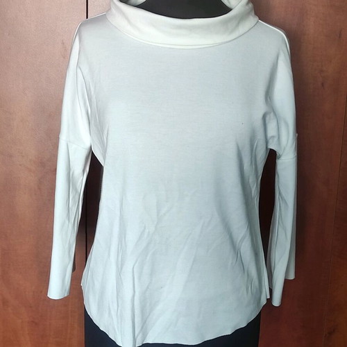 ALE Women's Blouse Minimal Chic Off-White Like New