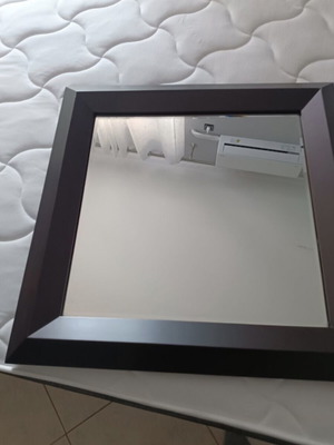 Mirror with wooden frame new