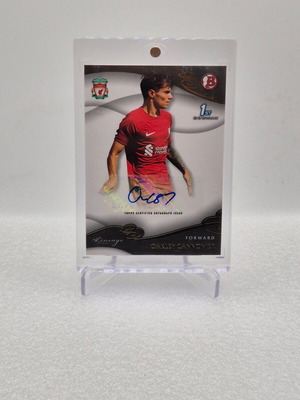 2022 Topps Liverpool FC Lineage Bowman Academy Auto Oakley Cannonier Rookie RC μεταχειρισμένο