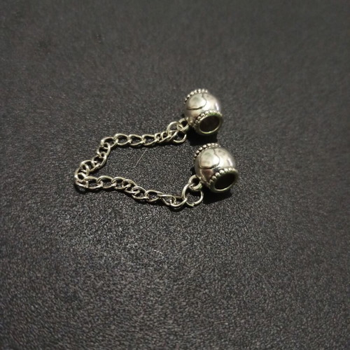 Heart safety chain silver like new