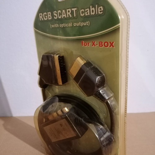 Xbox RGB advanced cable with optical output, new sealed