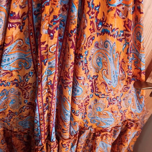 Silk multicolor dress new