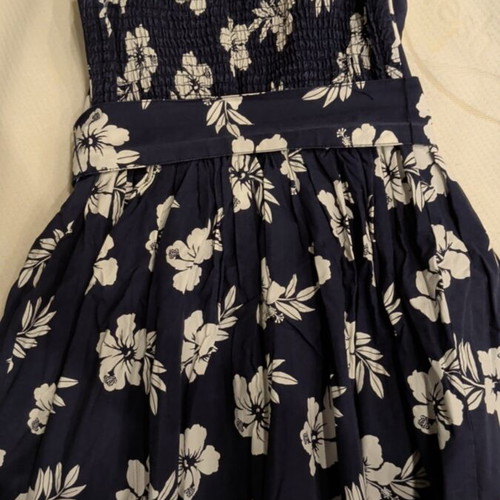 Hollister Floral Strapless Mini Dress like new, size M fits S
