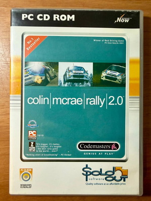 Colin Mcrae Rally 2.0 PC game like new