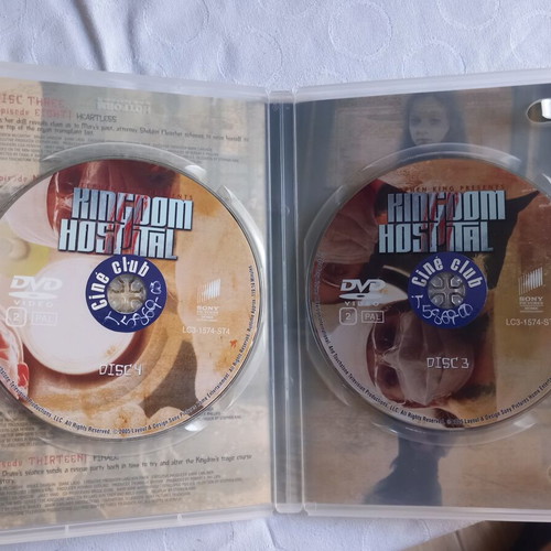Kingdom Hospital DVD series used, Stephen King, fantasy thriller
