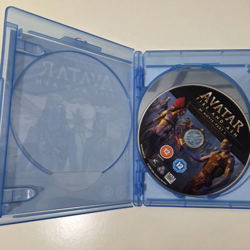 Avatar Fire and Ash 3D + 2D Blu-Ray