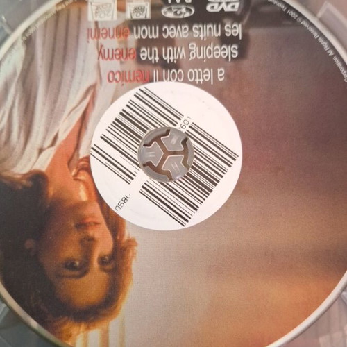 Sleeping with My Enemy DVD used, action, romance, thriller