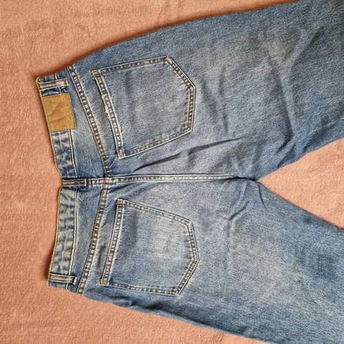 Jeans with rips like new, blue, size M 38 10