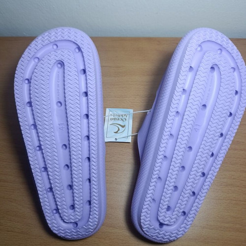 Ocean Addicts slippers with double strap, lilac