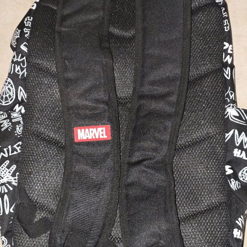Spiderman backpack 45cm used with glow in the dark zipper