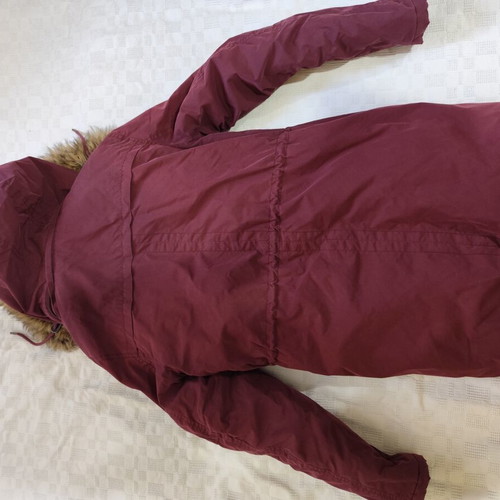 Splendid women's parka jacket size M like new, burgundy