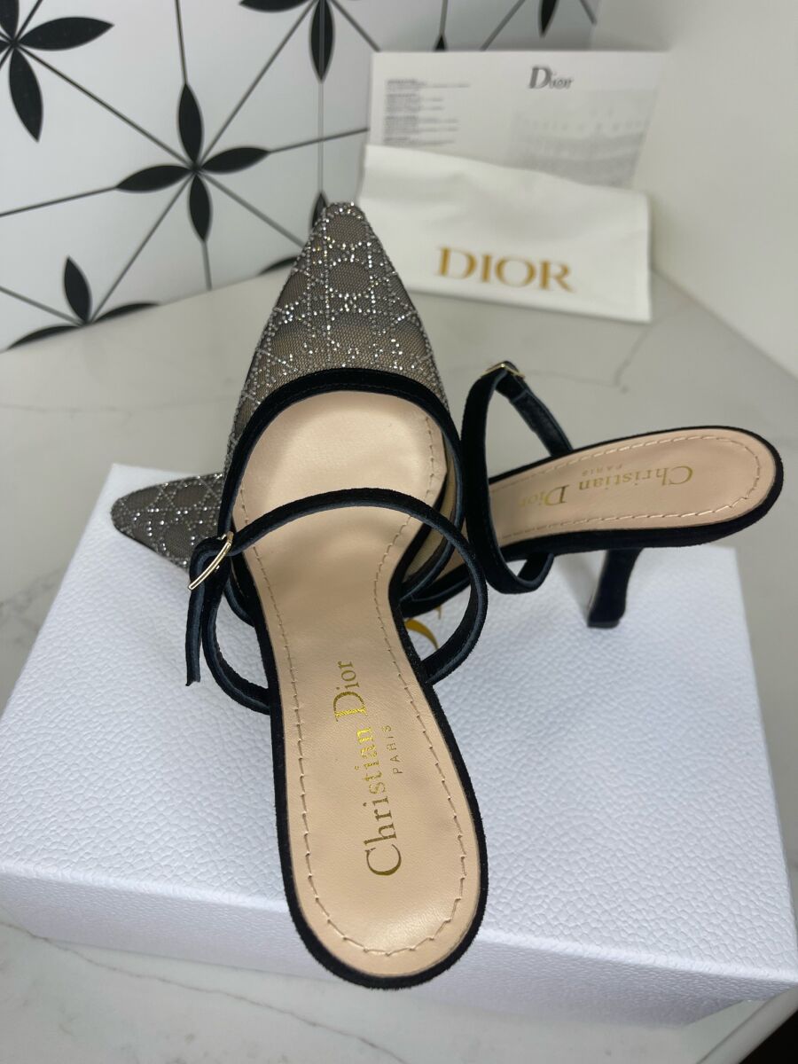 Dior high-heeled mules new, size 38,… - € 480,00 - Vendora.cy
