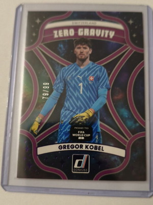 Gregor Kobel 2025-26 Donruss Road to World Cup Zero Gravity #79/99 soccer card