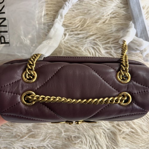 Pinko shoulder bag new, purple, size 23x16