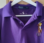 Polo Ralph Lauren Long Sleeve Shirt used, size M, purple, Big Pony