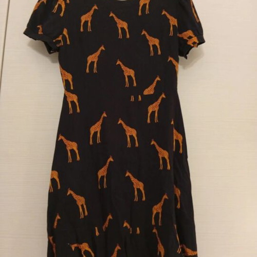 Sugarhill dress small like new, black and brown