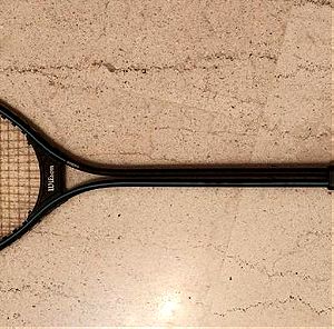 Ρακέτα Wilson Cobra Mag Midsize Σκουός Squash Racket λειτουργική.