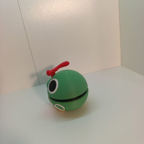 Caterpie Pokéball Clicker 3D printed collectible