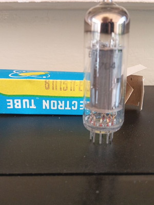 Vacuum tube 6p15p-ER / 6П15П-EP pentode new, audio amplifier