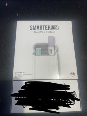 Vape Smarter Pro Duo Dual Pod System new with resistance gift