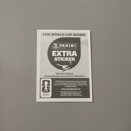 Luka Modrić Extra Sticker Panini Bronze new