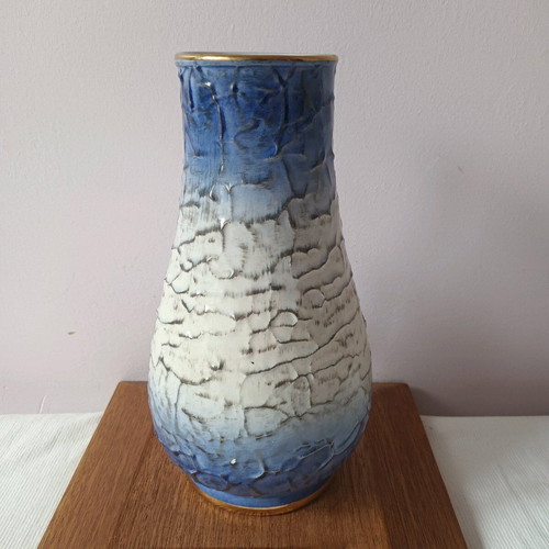 Ceramic faience vase used