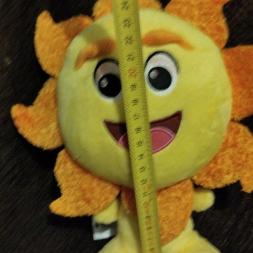 Sun plush toy from Natural Powerz collection like new