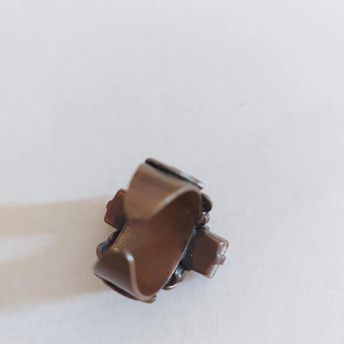 Ring with stones like new, metal