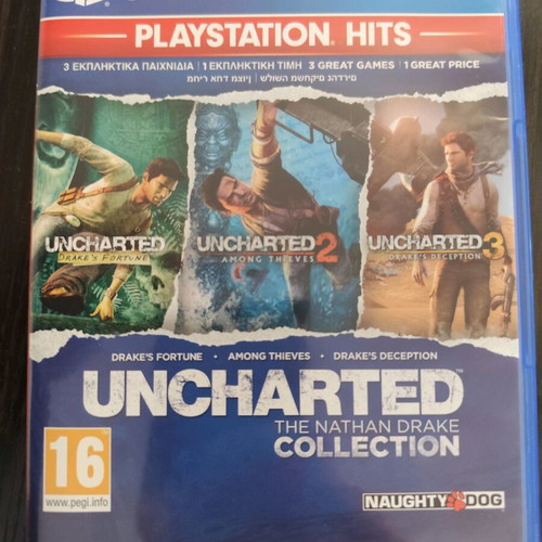 PlayStation 4 game Uncharted The Nathan Drake Collection like new
