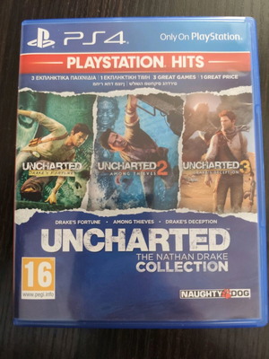 PlayStation 4 game Uncharted The Nathan Drake Collection like new
