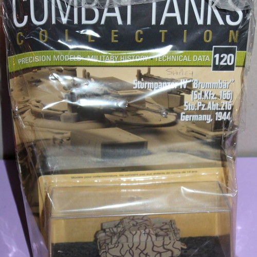 DeAgostini The Combat Tanks Collection Sturmpanzer IV Brummbar καινούργιο