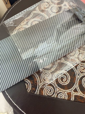 Carbon accessory for Audi A3 8Y exterior columns