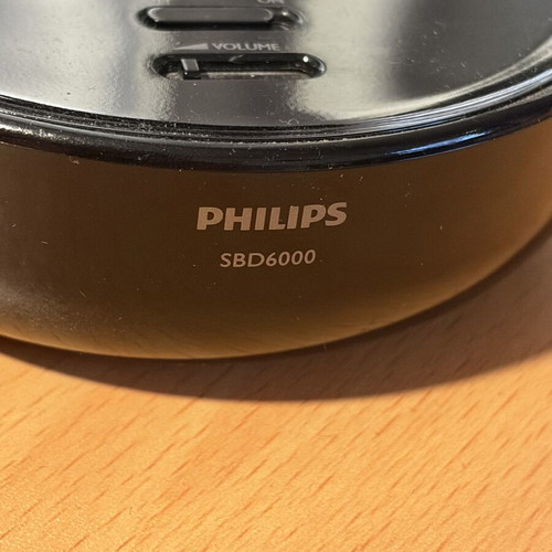 Philips SBD6000 speaker system like new, iPod dock