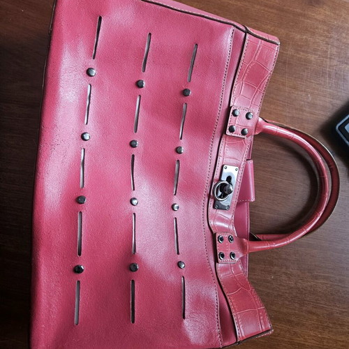 Anne Klein handbag used with wear on front side