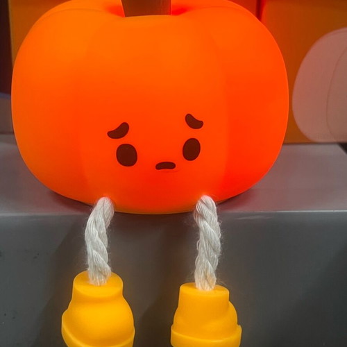 Pumpkin Night Light LED rechargeable with adjustable brightness