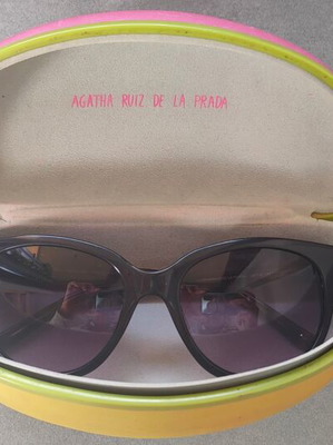 Agatha Ruiz de la Prada sunglasses like new, brown