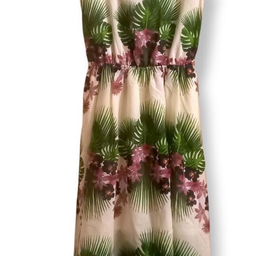 Miss Selfridge asymmetrical dress like new with open back and floral print