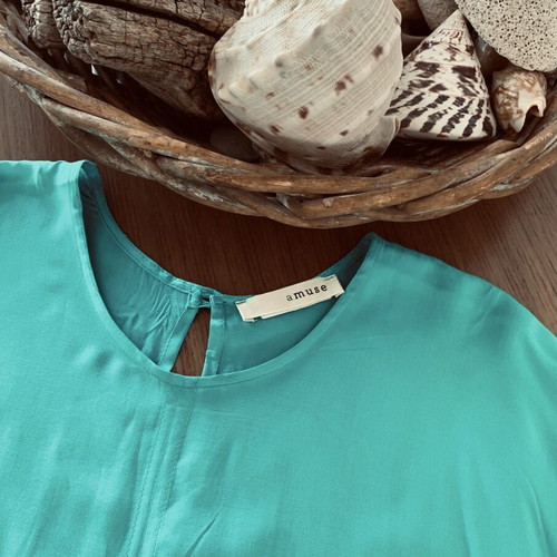 Amuse tunic blouse size L 40 12, new