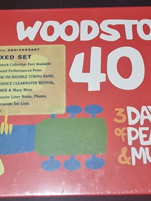 Various Woodstock 40 3 Days Of Peace & Music 6 CD Box new