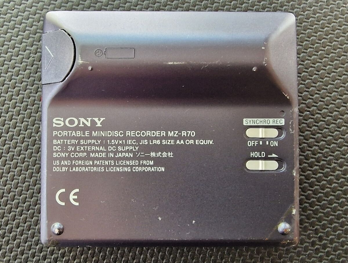 Sony MZ-R70 MD Mini Disc Walkman… - € 65,00 - Vendora.cy