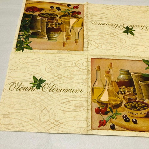 Decoupage napkin G. new, 33 x 33 cm