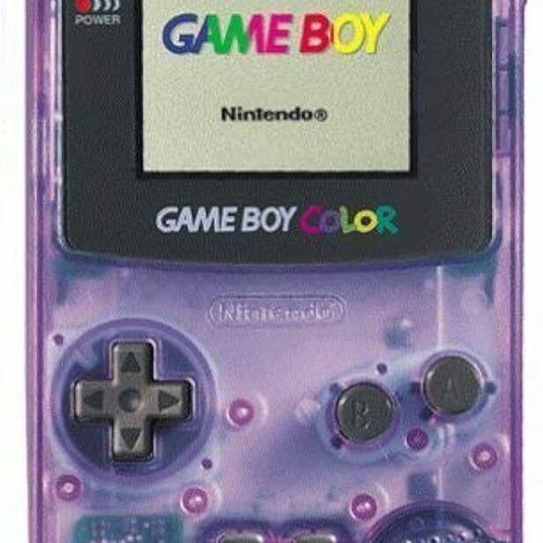 Nintendo Game Boy Color Console Atomic Purple Transparent used