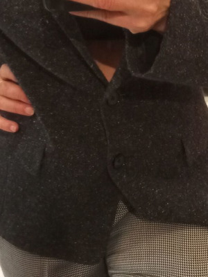 Hugo Boss Krystle jacket like new, gray EU 38