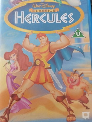 Hercules Disney VHS tape dubbed like new