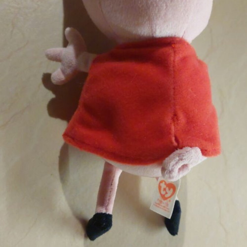Peppa Pig Ty plush bear 20cm like new